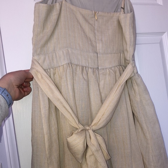 Altar’d State Yellow Striped Dress - Picture 5 of 8